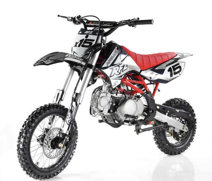 Apollo X15 Dirt Bike 125cc Black Left Front