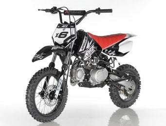Apollo DB27 110cc Dirt Bike/Pit Bike with 4 Speed Semi Automatic Transmission