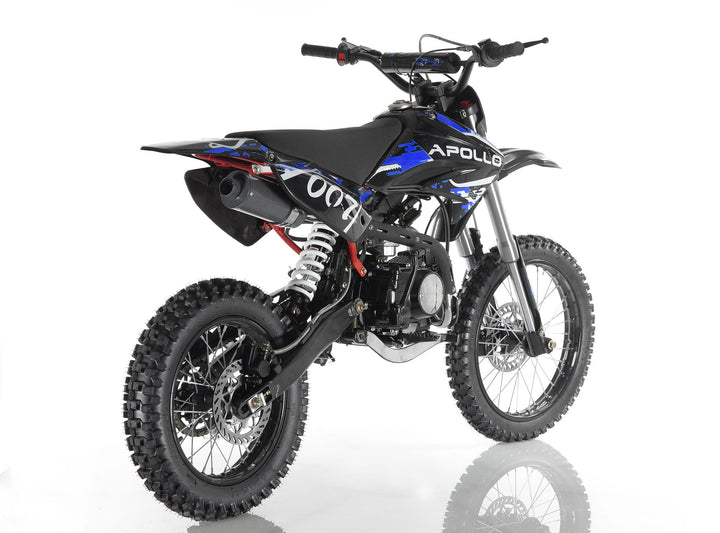Apollo DB007 125cc Blue Back Right