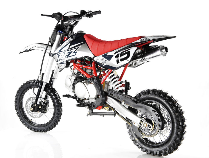 Apollo X15 Dirt Bike 125cc Black Left Back
