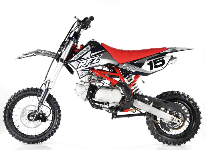 Apollo X15 Dirt Bike 125cc Black Left