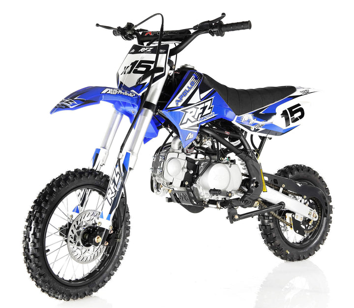 Apollo X15 Dirt Bike 125cc Blue
