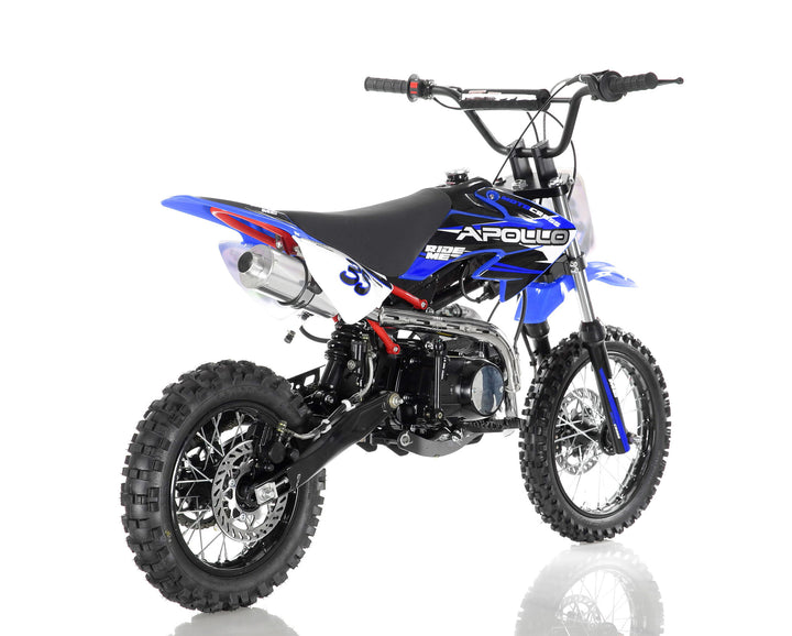 Apollo DB35 125cc Blue Back Right