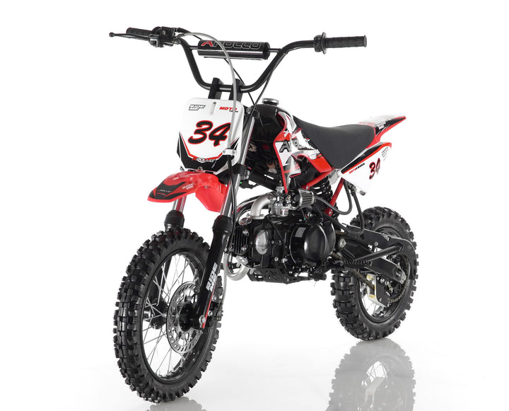 Apollo 34 Dirt Bike 110cc Red