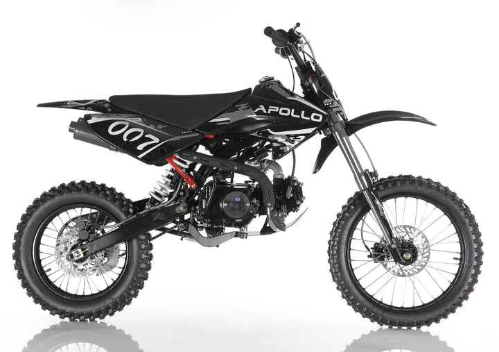 Apollo DB007 125cc Black Right