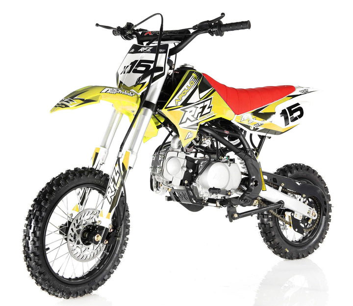 Apollo X15 Dirt Bike 125cc Yellow